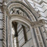 Sienai székesegyház, a dóm homlokzata Fotó: ho visto nina volare